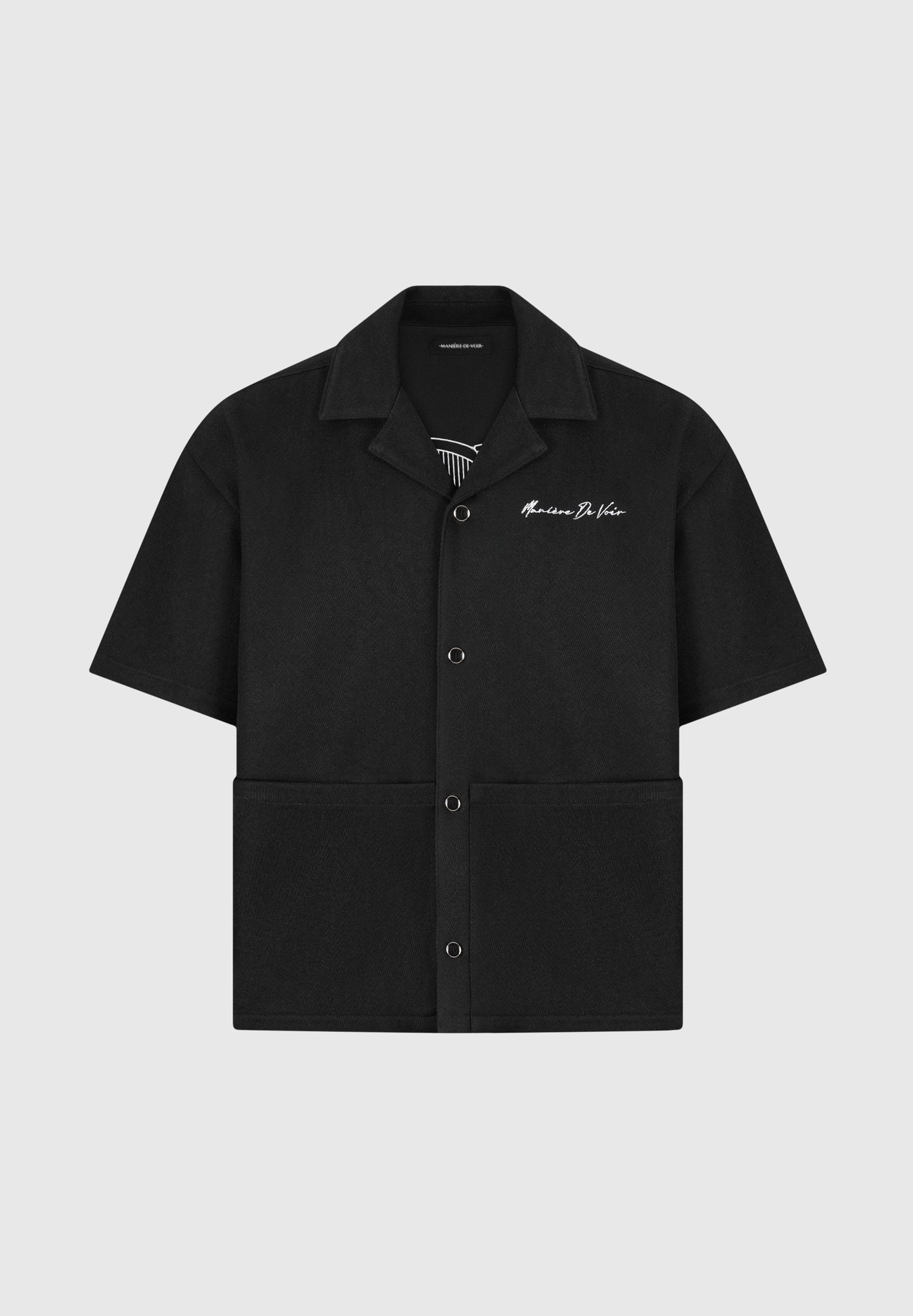 Eiffel Twill Shirt - Black