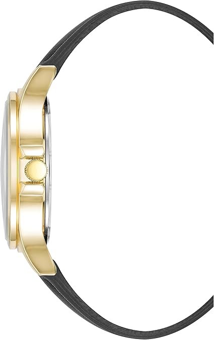 Essentials Men's Easy to Read 42mm Leather Band Analog Watch - Image 2